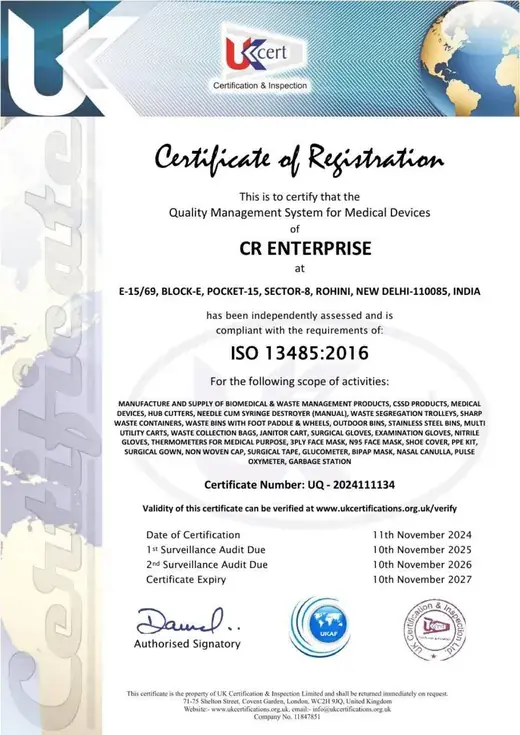 ISO 13485:2016